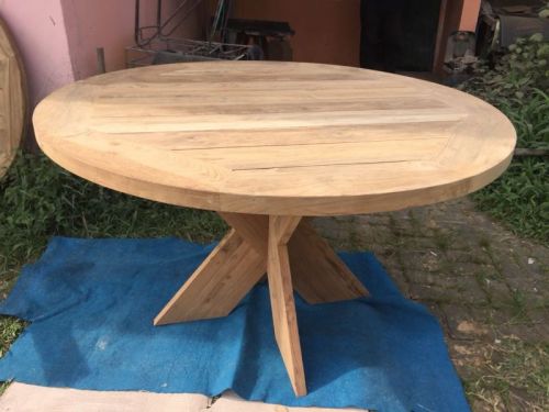 Brandon Recycled Teak Round Table